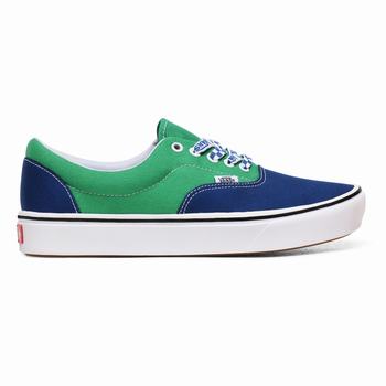 Férfi Vans Lace Mix ComfyCush Era Tornacipő VA0961532 Kék/Zöld